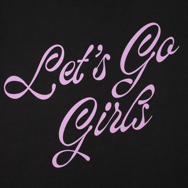Let´s Go Girls - Country Southern Western Leopard pattern T-Shirt Black  2X-Large 