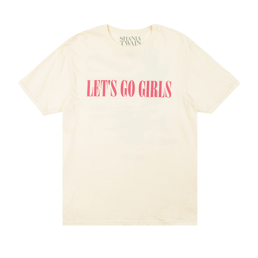 Let's Go Girls Vintage Tour Tee Front