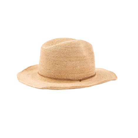 Straw Cowboy Hat Side