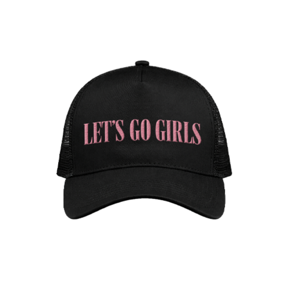 Let's Go Girls Trucker Hat Front