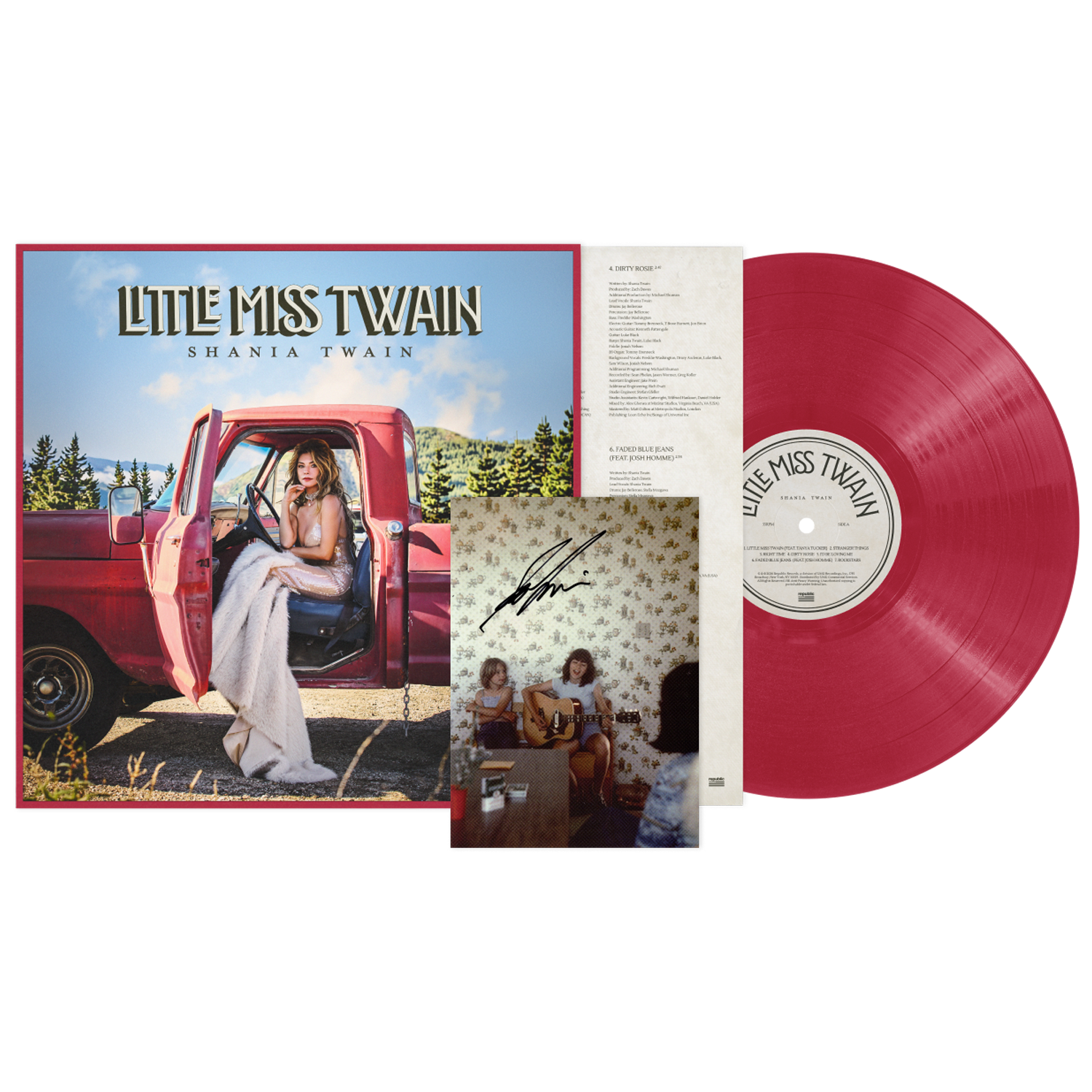 Little Miss Twain (Rosie Red Vinyl - Signed)