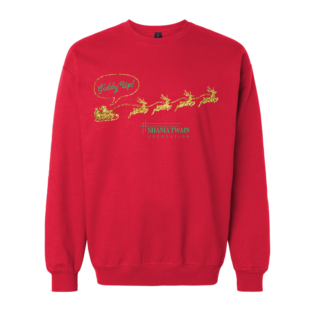 Shania Twain Foundation Giddy Up Crewneck