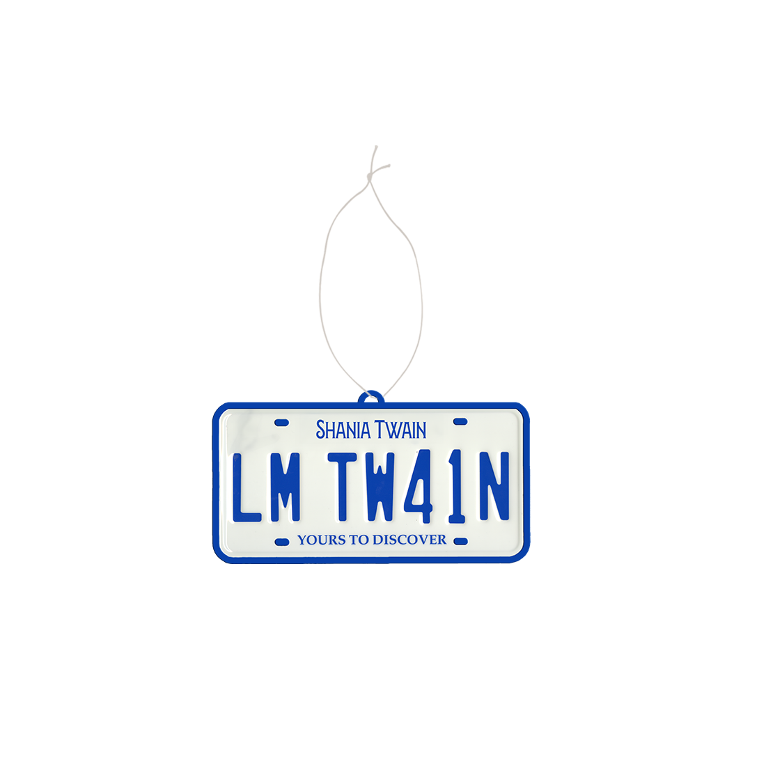 Little Miss Twain License Plate Car Air Freshener