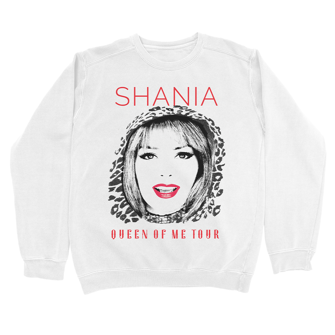 Queen of Me Tour Dateback Crewneck Shania Twain Official Store