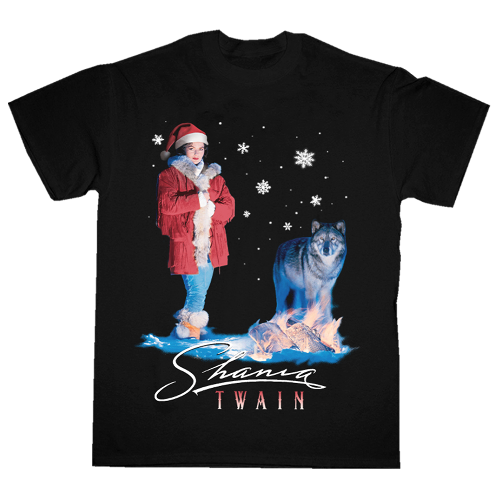 Holiday Shania Wolf Tee
