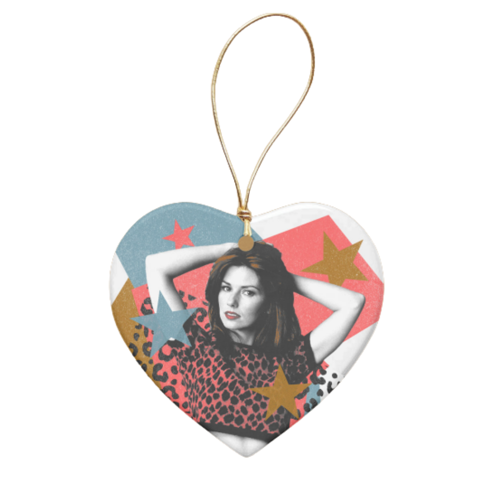 Shania Heart Ceramic Ornament