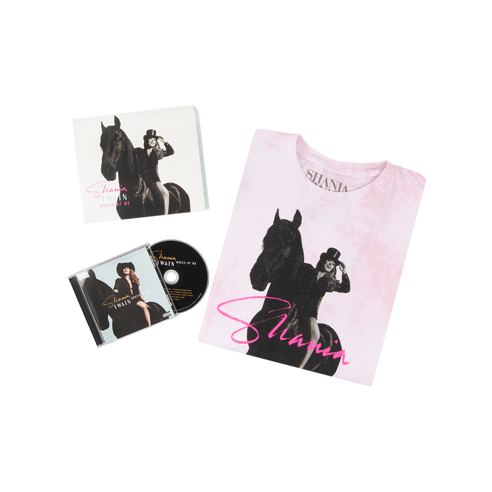 Limited Edition Queen Of Me CD & T-Shirt Boxset 1