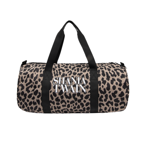 Leopard Duffle Bag Front