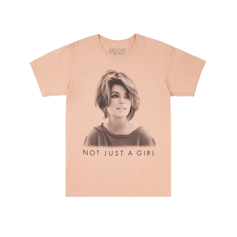 Not Just a Girl Photo Tee Front