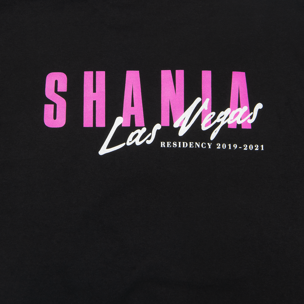 Shania Twain Residency Tee Back Detail