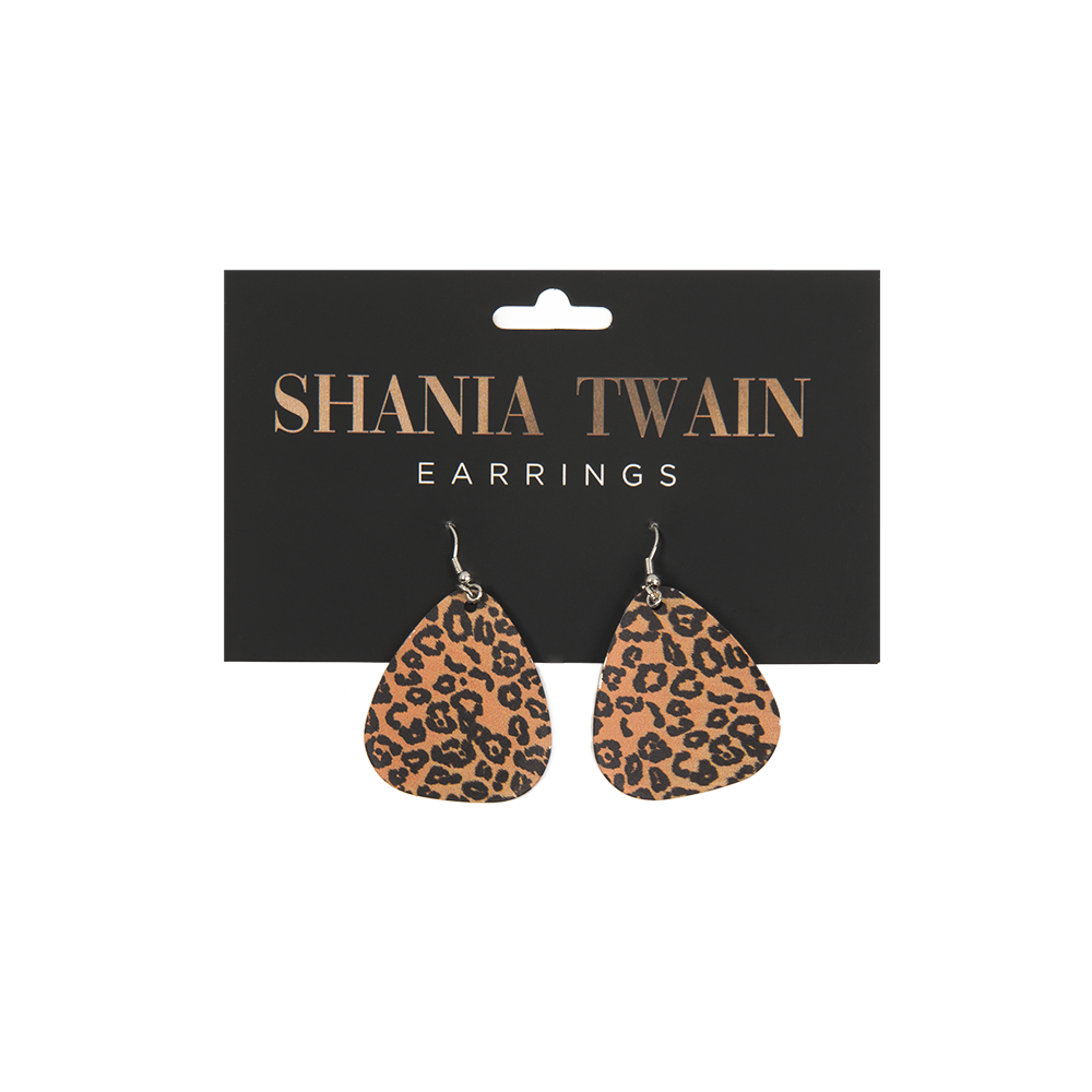 Earrings 2025 leopard print