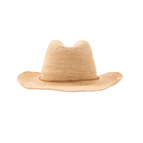 Straw Cowboy Hat Front